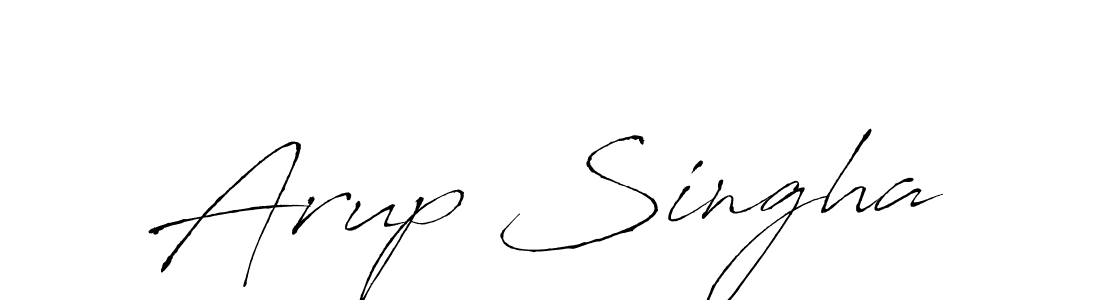 Also we have Arup Singha name is the best signature style. Create professional handwritten signature collection using Antro_Vectra autograph style. Arup Singha signature style 6 images and pictures png