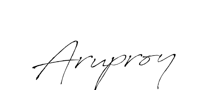 It looks lik you need a new signature style for name Aruproy. Design unique handwritten (Antro_Vectra) signature with our free signature maker in just a few clicks. Aruproy signature style 6 images and pictures png