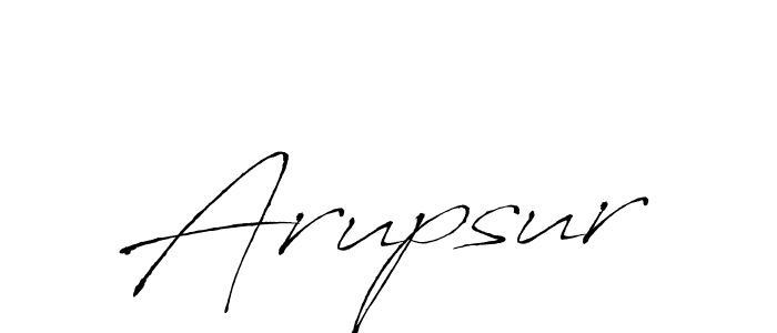 Create a beautiful signature design for name Arupsur. With this signature (Antro_Vectra) fonts, you can make a handwritten signature for free. Arupsur signature style 6 images and pictures png