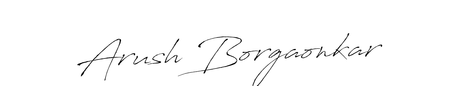 Make a beautiful signature design for name Arush Borgaonkar. Use this online signature maker to create a handwritten signature for free. Arush Borgaonkar signature style 6 images and pictures png