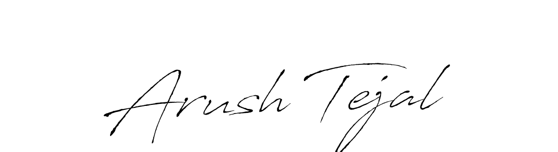 How to make Arush Tejal signature? Antro_Vectra is a professional autograph style. Create handwritten signature for Arush Tejal name. Arush Tejal signature style 6 images and pictures png