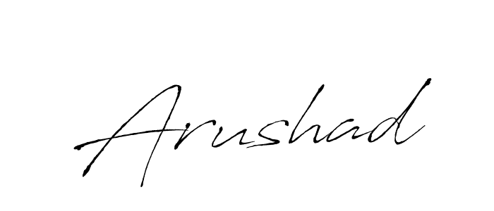 You can use this online signature creator to create a handwritten signature for the name Arushad. This is the best online autograph maker. Arushad signature style 6 images and pictures png