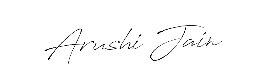 It looks lik you need a new signature style for name Arushi Jain. Design unique handwritten (Antro_Vectra) signature with our free signature maker in just a few clicks. Arushi Jain signature style 6 images and pictures png