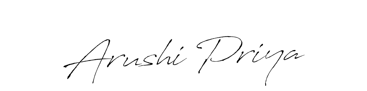 Best and Professional Signature Style for Arushi Priya. Antro_Vectra Best Signature Style Collection. Arushi Priya signature style 6 images and pictures png