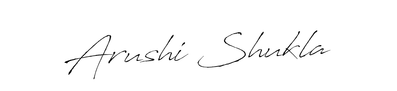 if you are searching for the best signature style for your name Arushi Shukla. so please give up your signature search. here we have designed multiple signature styles  using Antro_Vectra. Arushi Shukla signature style 6 images and pictures png