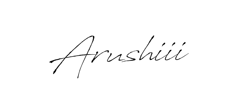 Once you've used our free online signature maker to create your best signature Antro_Vectra style, it's time to enjoy all of the benefits that Arushiii name signing documents. Arushiii signature style 6 images and pictures png
