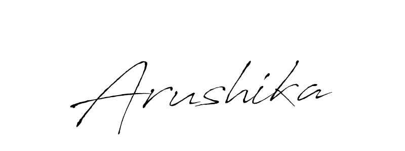 Make a beautiful signature design for name Arushika. Use this online signature maker to create a handwritten signature for free. Arushika signature style 6 images and pictures png