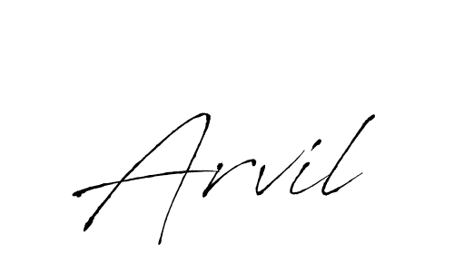 How to make Arvil signature? Antro_Vectra is a professional autograph style. Create handwritten signature for Arvil name. Arvil signature style 6 images and pictures png