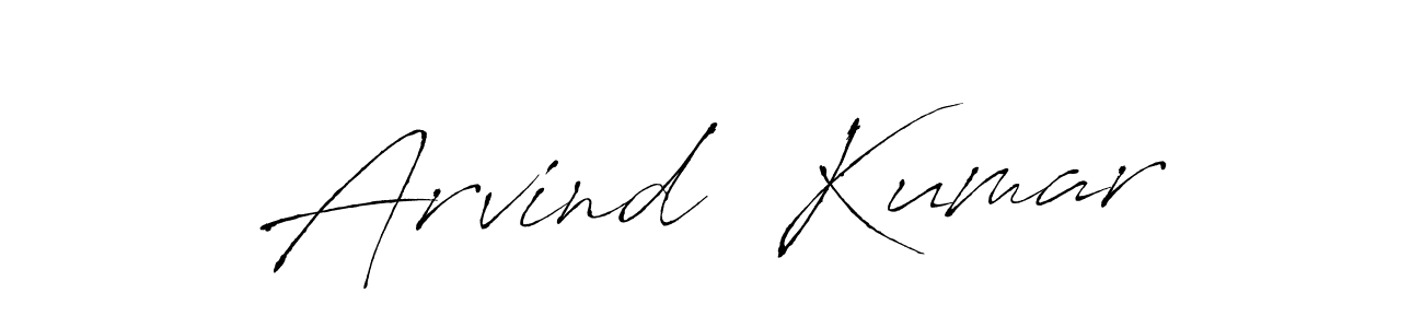 Use a signature maker to create a handwritten signature online. With this signature software, you can design (Antro_Vectra) your own signature for name Arvind  Kumar. Arvind  Kumar signature style 6 images and pictures png