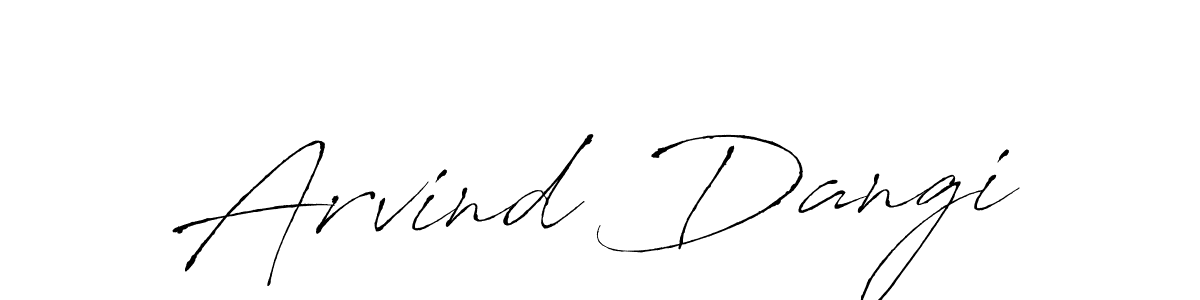 The best way (Antro_Vectra) to make a short signature is to pick only two or three words in your name. The name Arvind Dangi include a total of six letters. For converting this name. Arvind Dangi signature style 6 images and pictures png