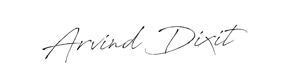 Make a beautiful signature design for name Arvind Dixit. With this signature (Antro_Vectra) style, you can create a handwritten signature for free. Arvind Dixit signature style 6 images and pictures png