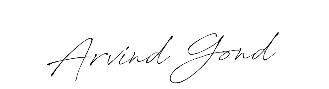 Make a beautiful signature design for name Arvind Gond. Use this online signature maker to create a handwritten signature for free. Arvind Gond signature style 6 images and pictures png