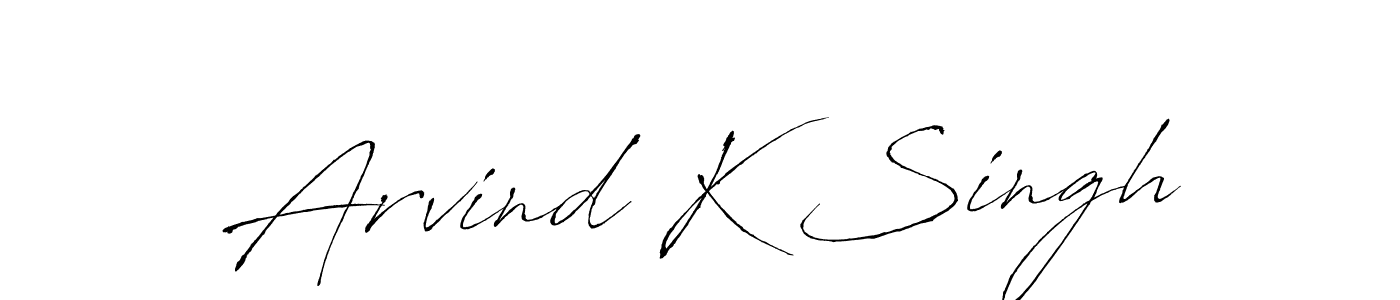 It looks lik you need a new signature style for name Arvind K Singh. Design unique handwritten (Antro_Vectra) signature with our free signature maker in just a few clicks. Arvind K Singh signature style 6 images and pictures png