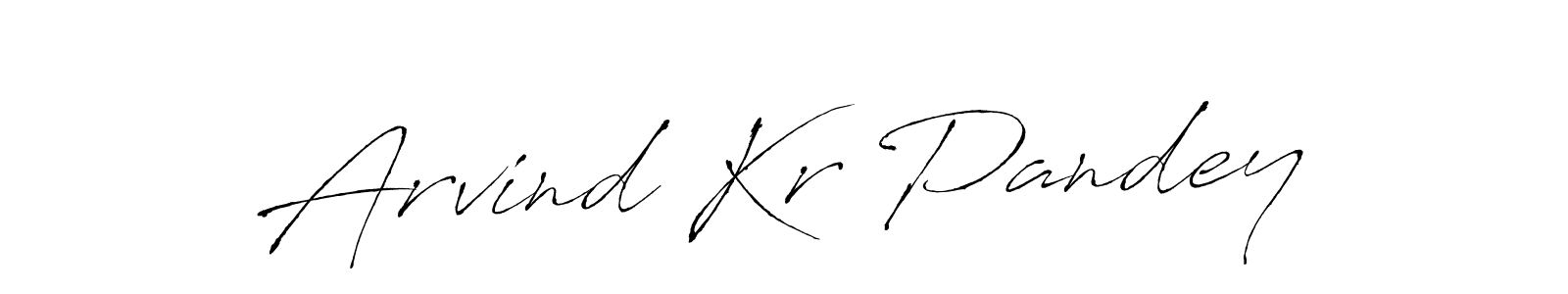 Antro_Vectra is a professional signature style that is perfect for those who want to add a touch of class to their signature. It is also a great choice for those who want to make their signature more unique. Get Arvind Kr Pandey name to fancy signature for free. Arvind Kr Pandey signature style 6 images and pictures png