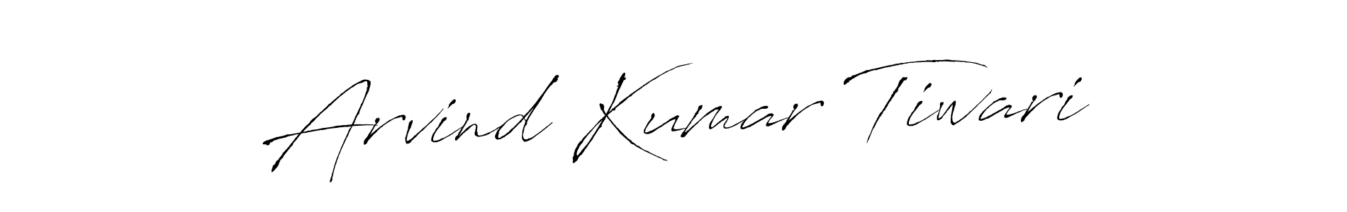 Design your own signature with our free online signature maker. With this signature software, you can create a handwritten (Antro_Vectra) signature for name Arvind Kumar Tiwari. Arvind Kumar Tiwari signature style 6 images and pictures png