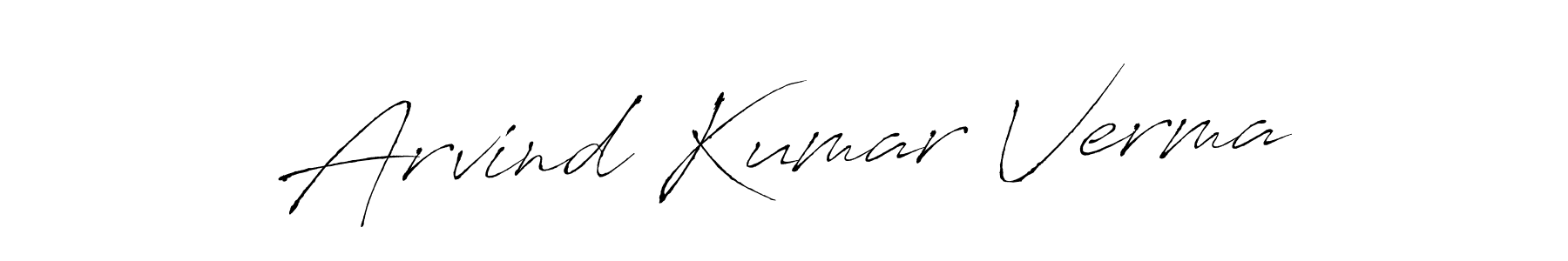 Make a short Arvind Kumar Verma signature style. Manage your documents anywhere anytime using Antro_Vectra. Create and add eSignatures, submit forms, share and send files easily. Arvind Kumar Verma signature style 6 images and pictures png