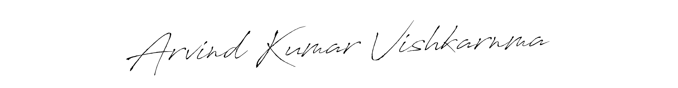 Use a signature maker to create a handwritten signature online. With this signature software, you can design (Antro_Vectra) your own signature for name Arvind Kumar Vishkarnma. Arvind Kumar Vishkarnma signature style 6 images and pictures png