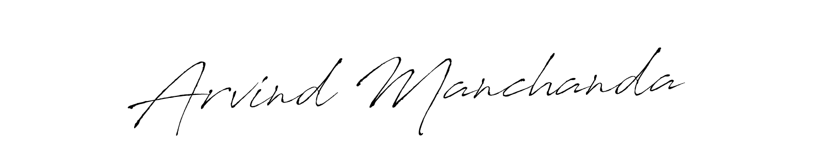 Make a beautiful signature design for name Arvind Manchanda. Use this online signature maker to create a handwritten signature for free. Arvind Manchanda signature style 6 images and pictures png