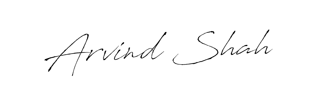 Create a beautiful signature design for name Arvind Shah. With this signature (Antro_Vectra) fonts, you can make a handwritten signature for free. Arvind Shah signature style 6 images and pictures png