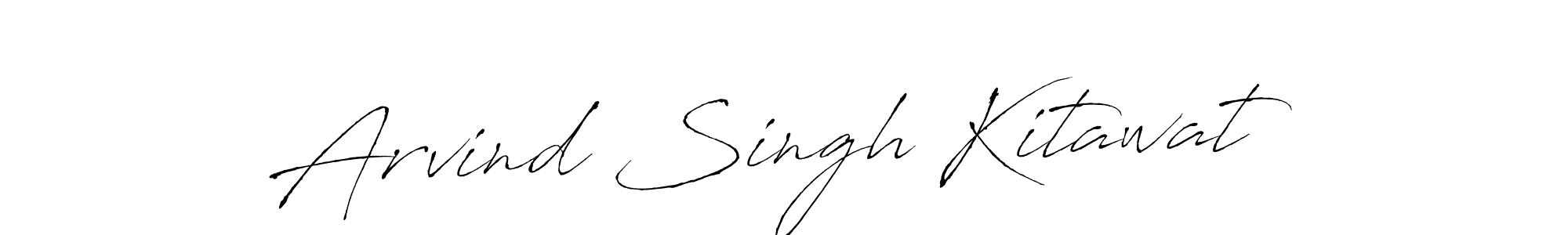 Also we have Arvind Singh Kitawat name is the best signature style. Create professional handwritten signature collection using Antro_Vectra autograph style. Arvind Singh Kitawat signature style 6 images and pictures png