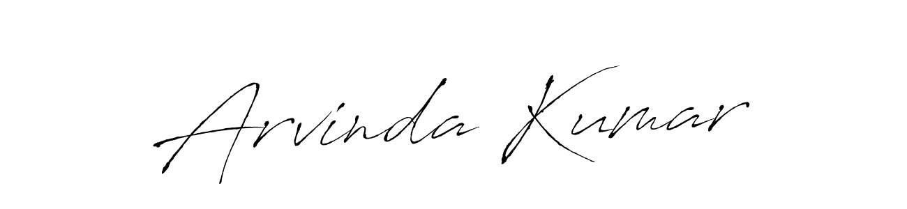 Antro_Vectra is a professional signature style that is perfect for those who want to add a touch of class to their signature. It is also a great choice for those who want to make their signature more unique. Get Arvinda Kumar name to fancy signature for free. Arvinda Kumar signature style 6 images and pictures png