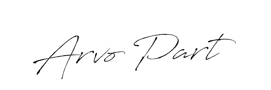 You should practise on your own different ways (Antro_Vectra) to write your name (Arvo Part) in signature. don't let someone else do it for you. Arvo Part signature style 6 images and pictures png