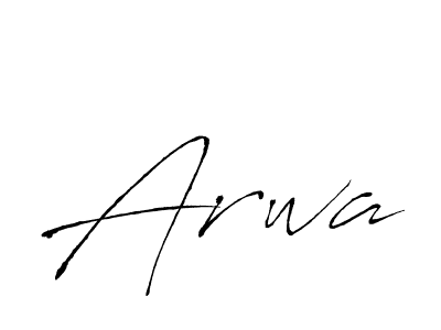 Make a beautiful signature design for name Arwa. Use this online signature maker to create a handwritten signature for free. Arwa signature style 6 images and pictures png