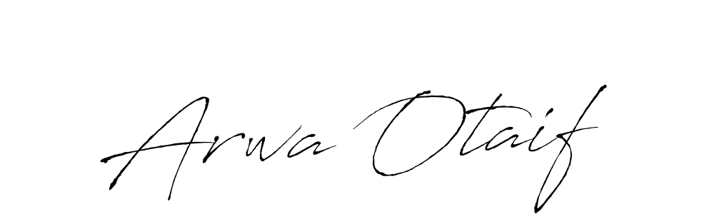 if you are searching for the best signature style for your name Arwa Otaif. so please give up your signature search. here we have designed multiple signature styles  using Antro_Vectra. Arwa Otaif signature style 6 images and pictures png