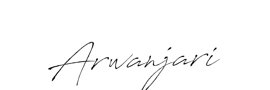 You should practise on your own different ways (Antro_Vectra) to write your name (Arwanjari) in signature. don't let someone else do it for you. Arwanjari signature style 6 images and pictures png