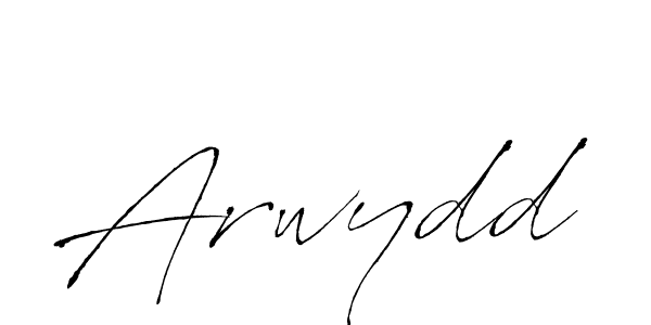 Design your own signature with our free online signature maker. With this signature software, you can create a handwritten (Antro_Vectra) signature for name Arwydd. Arwydd signature style 6 images and pictures png