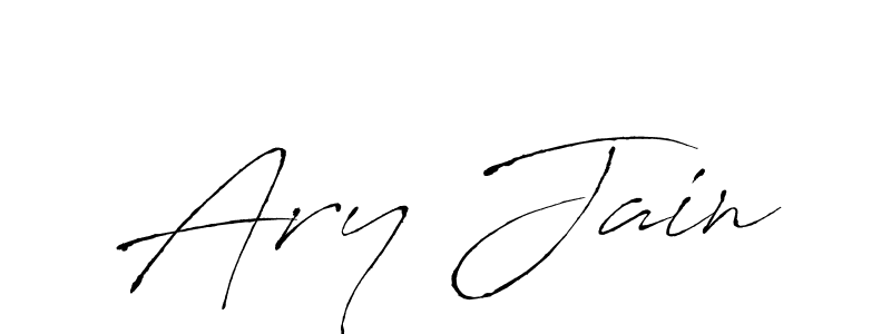 You can use this online signature creator to create a handwritten signature for the name Ary Jain. This is the best online autograph maker. Ary Jain signature style 6 images and pictures png