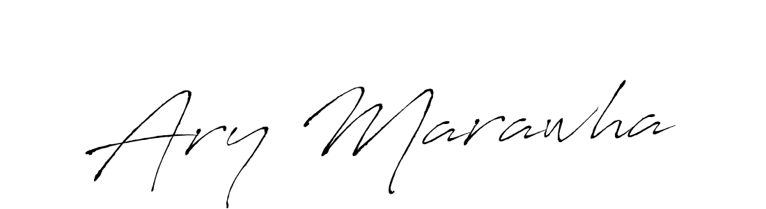 Also You can easily find your signature by using the search form. We will create Ary Marawha name handwritten signature images for you free of cost using Antro_Vectra sign style. Ary Marawha signature style 6 images and pictures png