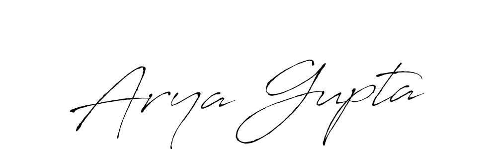 Use a signature maker to create a handwritten signature online. With this signature software, you can design (Antro_Vectra) your own signature for name Arya Gupta. Arya Gupta signature style 6 images and pictures png