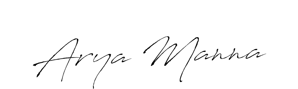 You should practise on your own different ways (Antro_Vectra) to write your name (Arya Manna) in signature. don't let someone else do it for you. Arya Manna signature style 6 images and pictures png