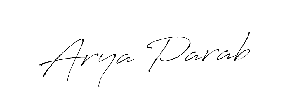 You can use this online signature creator to create a handwritten signature for the name Arya Parab. This is the best online autograph maker. Arya Parab signature style 6 images and pictures png