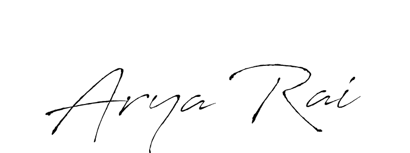 Also we have Arya Rai name is the best signature style. Create professional handwritten signature collection using Antro_Vectra autograph style. Arya Rai signature style 6 images and pictures png