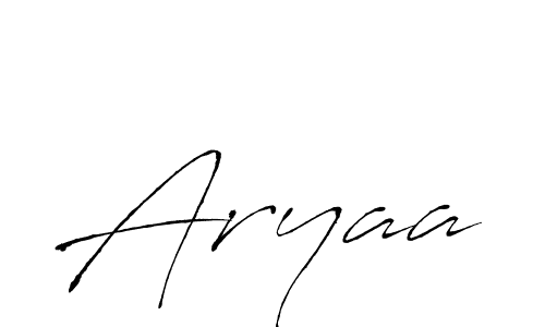 How to make Aryaa name signature. Use Antro_Vectra style for creating short signs online. This is the latest handwritten sign. Aryaa signature style 6 images and pictures png