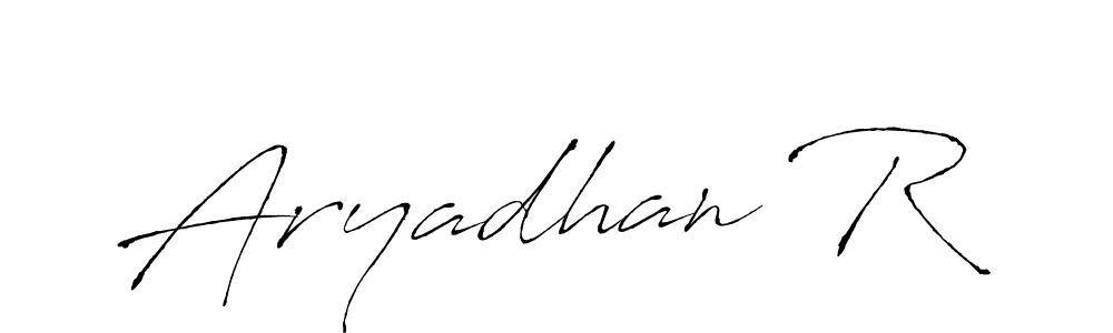 How to Draw Aryadhan R signature style? Antro_Vectra is a latest design signature styles for name Aryadhan R. Aryadhan R signature style 6 images and pictures png