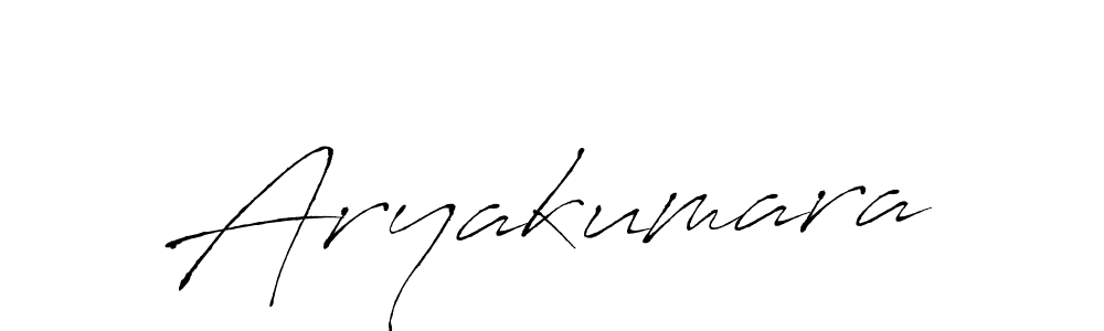 Antro_Vectra is a professional signature style that is perfect for those who want to add a touch of class to their signature. It is also a great choice for those who want to make their signature more unique. Get Aryakumara name to fancy signature for free. Aryakumara signature style 6 images and pictures png