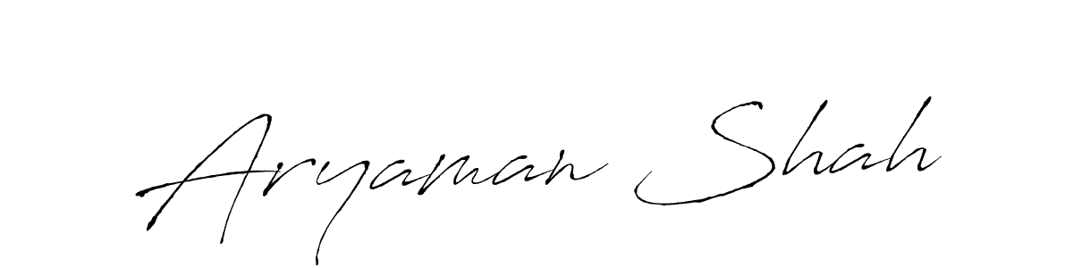 You should practise on your own different ways (Antro_Vectra) to write your name (Aryaman Shah) in signature. don't let someone else do it for you. Aryaman Shah signature style 6 images and pictures png
