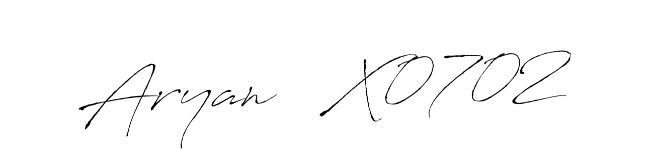 How to make Aryan   X0702 signature? Antro_Vectra is a professional autograph style. Create handwritten signature for Aryan   X0702 name. Aryan   X0702 signature style 6 images and pictures png