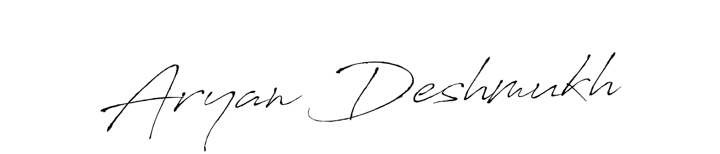How to make Aryan Deshmukh signature? Antro_Vectra is a professional autograph style. Create handwritten signature for Aryan Deshmukh name. Aryan Deshmukh signature style 6 images and pictures png