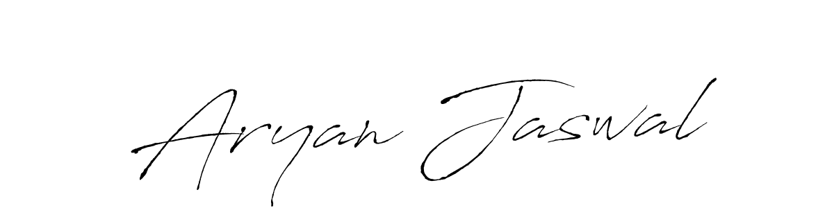 Create a beautiful signature design for name Aryan Jaswal. With this signature (Antro_Vectra) fonts, you can make a handwritten signature for free. Aryan Jaswal signature style 6 images and pictures png