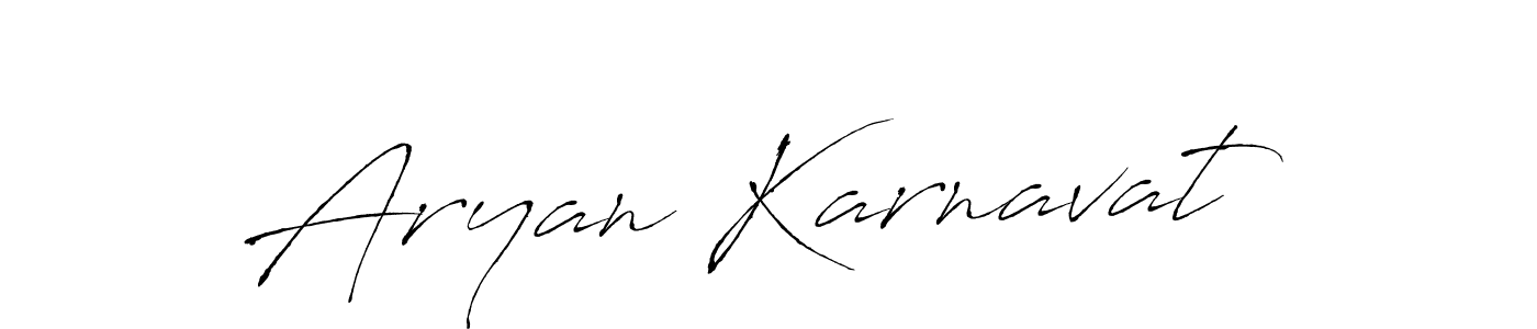 Make a beautiful signature design for name Aryan Karnavat. Use this online signature maker to create a handwritten signature for free. Aryan Karnavat signature style 6 images and pictures png