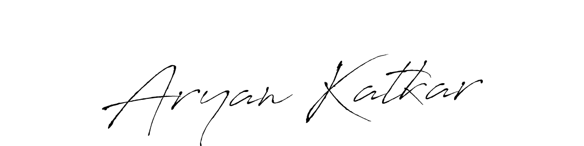 You should practise on your own different ways (Antro_Vectra) to write your name (Aryan Katkar) in signature. don't let someone else do it for you. Aryan Katkar signature style 6 images and pictures png