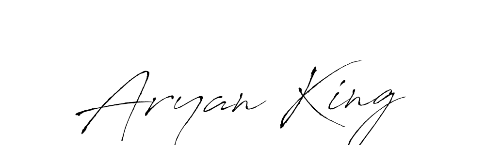 Similarly Antro_Vectra is the best handwritten signature design. Signature creator online .You can use it as an online autograph creator for name Aryan King. Aryan King signature style 6 images and pictures png