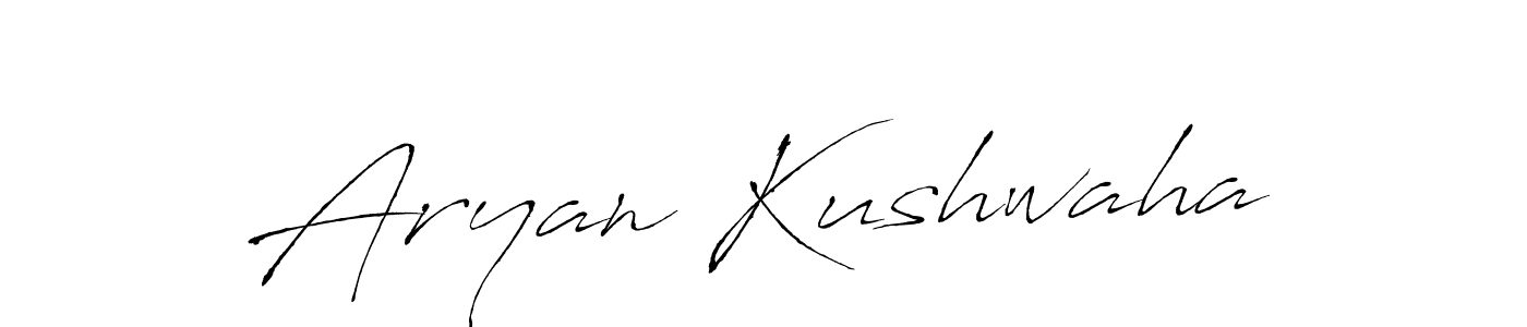 if you are searching for the best signature style for your name Aryan Kushwaha. so please give up your signature search. here we have designed multiple signature styles  using Antro_Vectra. Aryan Kushwaha signature style 6 images and pictures png