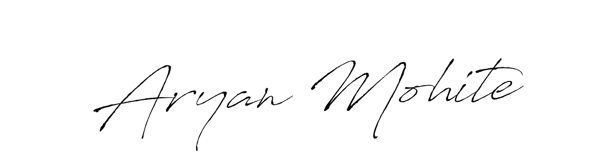 Best and Professional Signature Style for Aryan Mohite. Antro_Vectra Best Signature Style Collection. Aryan Mohite signature style 6 images and pictures png