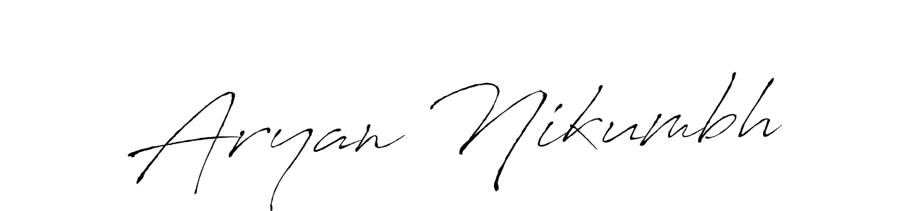 Make a beautiful signature design for name Aryan Nikumbh. Use this online signature maker to create a handwritten signature for free. Aryan Nikumbh signature style 6 images and pictures png