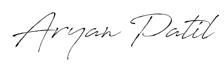 Best and Professional Signature Style for Aryan Patil. Antro_Vectra Best Signature Style Collection. Aryan Patil signature style 6 images and pictures png